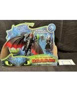 Grimmel &amp; Deathgripper Action Figures Dreamworks Dragons How Train Your ... - £45.75 GBP