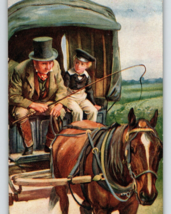 Charles Dickens Raphael Tuck Postcard 3406 David Copperfield Barkis Horse Coach - £9.16 GBP