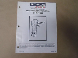 Force Outboards New Model Service Manual 25 HP force 90-828625 Boat Brunswick - £15.70 GBP