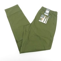 Eddie Bauer Men's Olive Green Ripstop Stretch Waist Pants 32x34 NWT $70 - £20.57 GBP