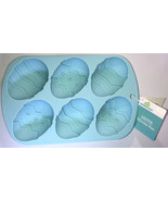 Easter Egg Silicone Mold For Baking,Molding,Candy,More Makes 6 Large Eas... - $40.58 CAD