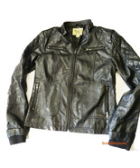 Maralyn &amp; Me Juniors Faux Leather Motorcycle Jacket Black Medium Girls Boys - £17.37 GBP