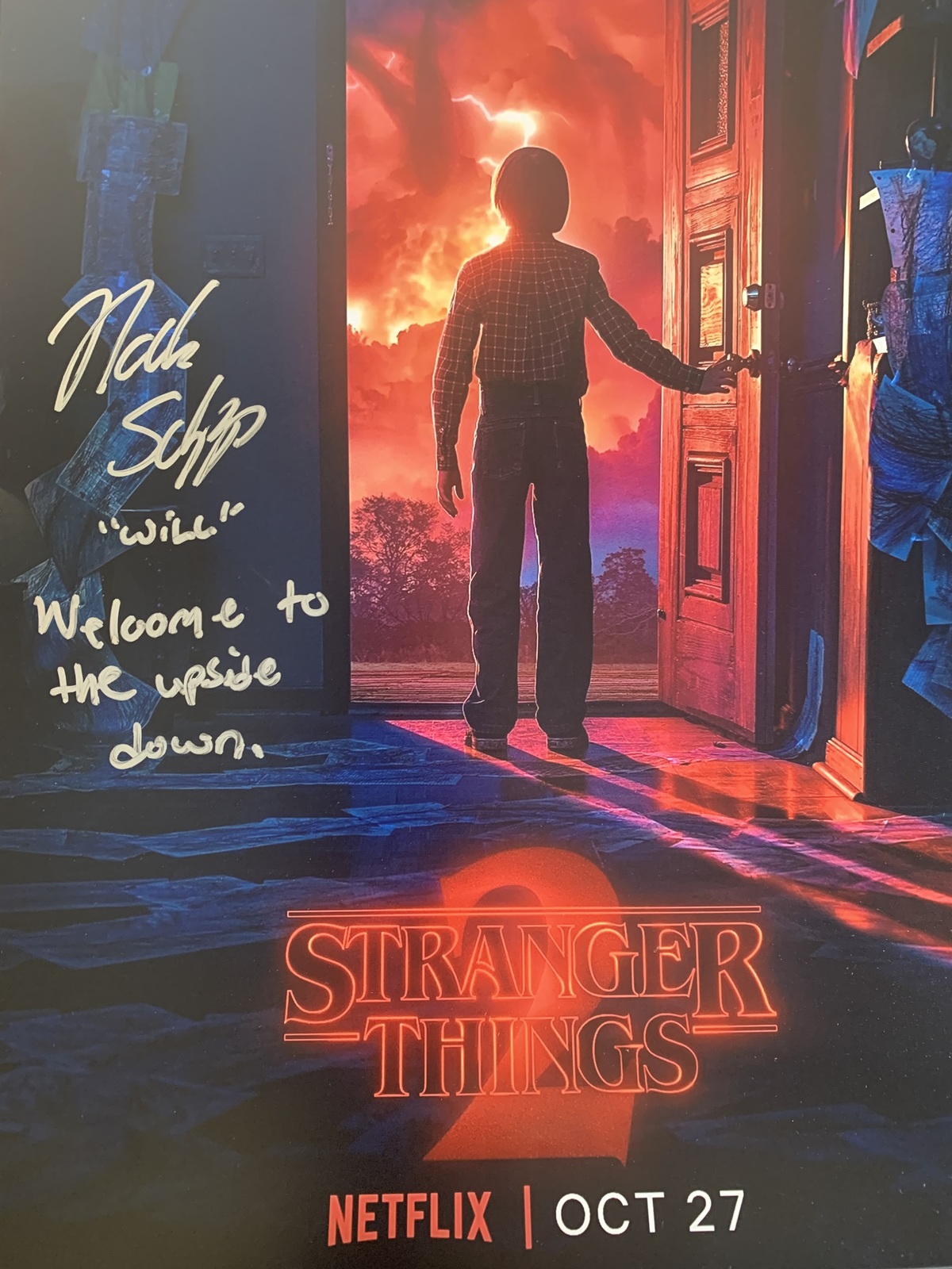Primary image for Noah Schnapp Stranger Things Hand-Signed Autograph 12x18 With Lifetime Guarantee