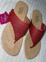 Malu Super Comfort Flip Flop Sandals Cutout Thong Slip On SZ 10 NEW - £47.16 GBP