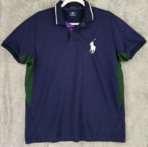 Polo Ralph Lauren Shirt Mens Large Blue Preppy The Championships Wimbledon 2016 - $79.19