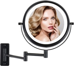 Erlingeryi 10X Led Magnifying Makeup Mirror With 3 Color Lights On Both, 10X). - £37.50 GBP