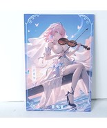 March 7th Waifu Card Anime Girl Violin Matchmaker Wall Art Oversized Boa... - €19,49 EUR