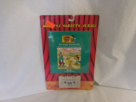Mickey&#39;s Variety Series The Magic Boomerang Talking Book + Tape Sealed Rare - £34.64 GBP