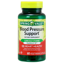 Spring Valley Blood Pressure Support -Hearth Health- 60 Vegetarian Capsu... - $23.79