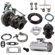 Universal T3 T04E V-band Turbocharger 4 bolt Flange Wastegate Blow Off V... - $143.94