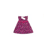 GYMBOREE Infant Girls Dress Size 6 - 12 mo w/Booties Fuchsia Black Gold $36 - £7.32 GBP