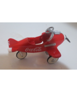 Coca-Cola Pedal Plane 1997 1:18 scale 3 x 2 x 2 inches new in box - £7.55 GBP