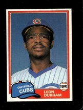 1981 Topps Traded #756 Leon Durham Nmmt Cubs *X73874 - £1.35 GBP