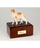 Borzoi Pet Funeral Cremation Urn, Engraved. Avail. 3 Different Colors 4 ... - £133.39 GBP+