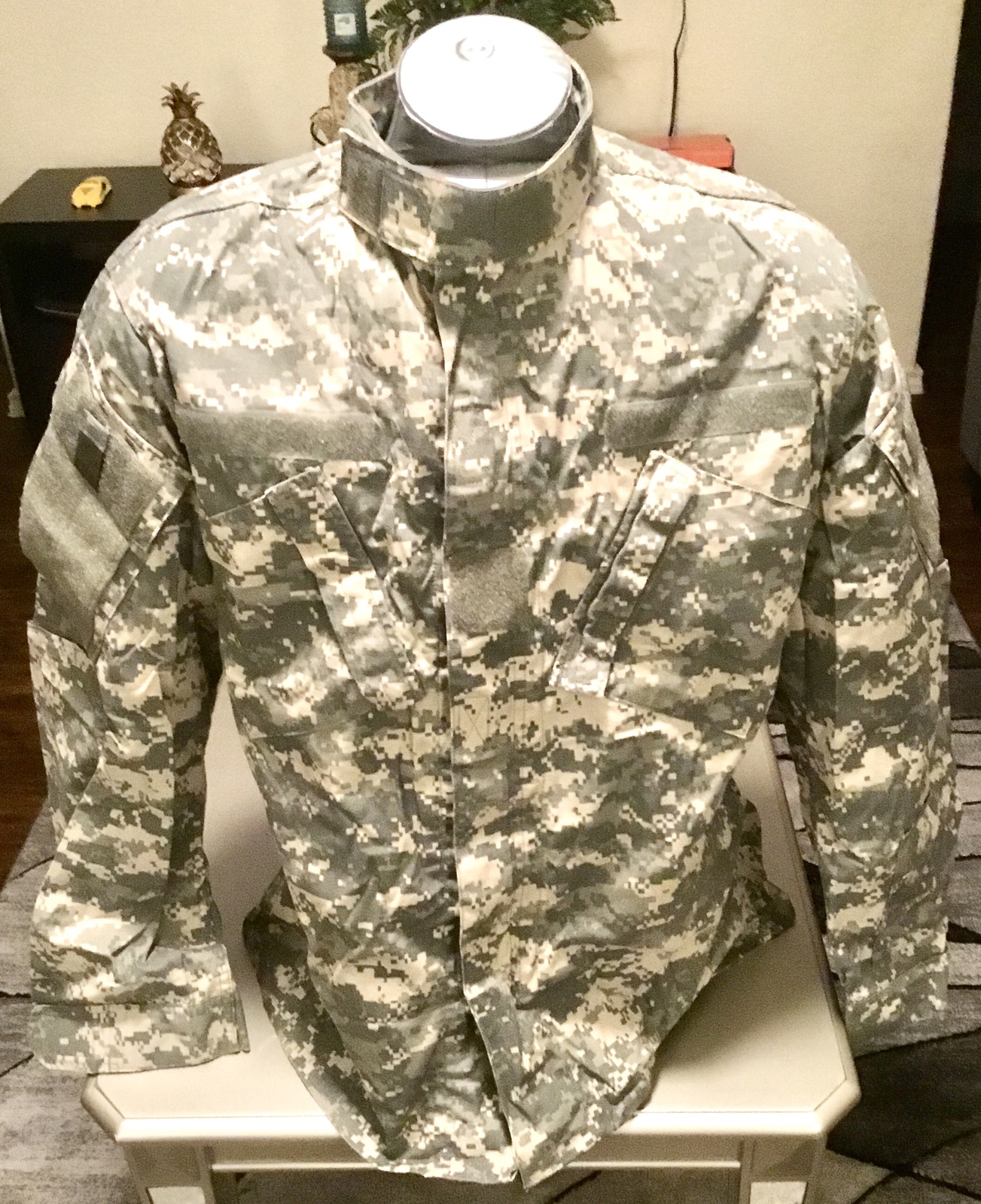 Primary image for Army ACU Digital Camo ACU - Uniform Top Shirt Jacket - Medium Long    