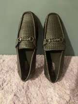 Cherokee Brand Black SLIP-ON Bit Loafers Driving Moc. Woven Pattern Size 12 New - £35.13 GBP