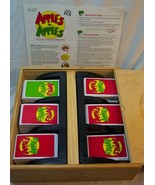 APPLES TO APPLES GAME the Wooden APPLE CRATE EDITION - $27.08 CAD