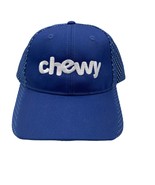 Chewy Pet Store Blue Mesh Hat Cap Employee Port Authority Adjustable - $15.83