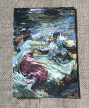 Vintage John Singer Sargent The Chess Game Blank Notecard Printed In Germany - £3.77 GBP