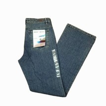 DKNY Soho Boot cut Jeans Womens Size 6 Mid Rise Blue Dark Wash - £18.19 GBP