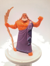 Vintage Disney Hercules Zeus&#39;s Figure Man Of Myth 4&quot; PVC Arco….22 - £11.21 GBP