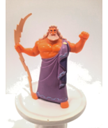 Vintage Disney Hercules Zeus&#39;s Figure Man Of Myth 4&quot; PVC Arco….22 - £11.00 GBP