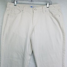 Levis Pants Womens 11 White 518 Bootcut Jeans Denim Mid Rise Stretch Juniors - £11.86 GBP
