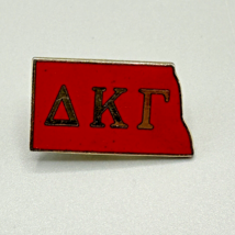 Delta Kappa Gamma Kansas Badge Pin Sorority Teaching Honor Society Vintage Greek - £7.59 GBP