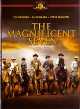 The Magnificent Seven (Yul Brynner, Steve Mc Queen, Bronson, Wallach) ,R2 Dvd - £8.58 GBP