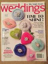 Martha Stewart Weddings Magazine Fall 2017 New Ship Free Time To Shine Issue - £23.59 GBP