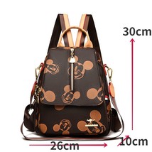 Disney Mickey New Women&#39;s Backpack Luxury Brand Women&#39;s Backpack Large C... - £57.73 GBP