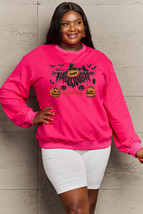 Simply Love Full Size HAPPY HALLOWEEN TRICK OR TREAT Graphic Sweatshirt,... - $39.00