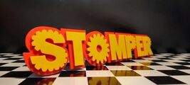3D Printed Red &amp; Yellow Schaper STOMPER Sign (Approx 10&quot;) *Stompers not ... - $27.88 CAD