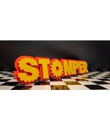 3D Printed Red &amp; Yellow Schaper STOMPER Sign (Approx 10&quot;) *Stompers not ... - $27.75 CAD