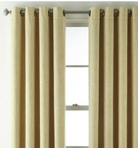 (1) NEW IN BOX JCP Home Sullivan YELLOW Blackout Grommet Curtain Panel 5... - $527.33 MXN