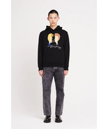 Etudes Men&#39;s 100% Organic Cotton Klein Beavis &amp; Butthead Hoodie Black-Me... - €52,04 EUR