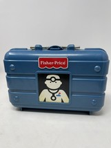 Vintage Fisher Price Doctors Equipment W/ Blue Hard Case *incomplete* - £20.29 GBP