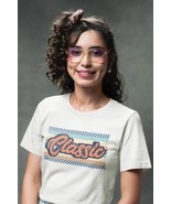 Unisex Classic T-shirt, Retro Design, Vintage Colors, special comfort, b... - $25.14+