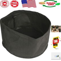 Elegant Aquatic Lily Plant Pots 14x7 in Black - 2-Pack for Your Water Ga... - $39.86 CAD