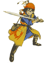 Embroidery Pattern Dragon Quest VIII Hero - £3.99 GBP