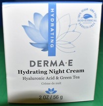 DERMA E 33031 Hydrating Hyaluronic Acid Night Creme 2oz - £11.14 GBP