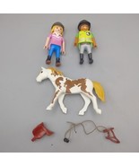 Playmobil Country #9258 Riding Instructor Set with White/Brown Horse - $289.34 MXN