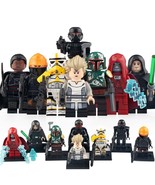 8pcs Star Wars Mandalorian Dark Trooper Boba Fett Fennec Shand Omega Min... - €15,55 EUR