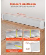 Baseboard Heater Covers, Premium Series 6 ft Standard Electric Heating U... - €73,76 EUR