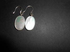 925 sterling silver mother of pearl earrings  - £20.29 GBP