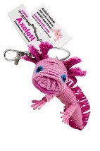 Kamibashi Axolotl the Salamander Original String Doll Gang Keychain Clip - $16.82 Kamibashi Axolotl the Salamander Original String Doll Gang Keychain Clip - $16.82