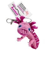 Kamibashi Axolotl the Salamander Original String Doll Gang Keychain Clip - $309.36 MXN Kamibashi Axolotl the Salamander Original String Doll Gang Keychain Clip - $309.36 MXN
