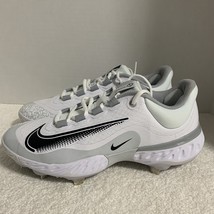 Nike Alpha Huarache Elite 4 Low Baseball Cleats White FD2745-100 Men&#39;s S... - $926.40 MXN