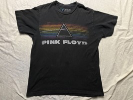 Liquid Blue Pink Floyd T-Shirt Size Med Black Dark Side Of The Moon T Sh... - $11.88