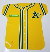 Oakland A&#39;s Support Rally Towel Old Style Uniform Shirts Yellow Green Im... - £8.92 GBP